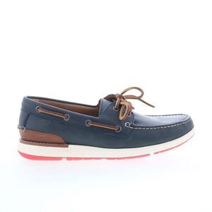 Johnston & Murphy Mens 25-8447 Blue Shoes (NWT)